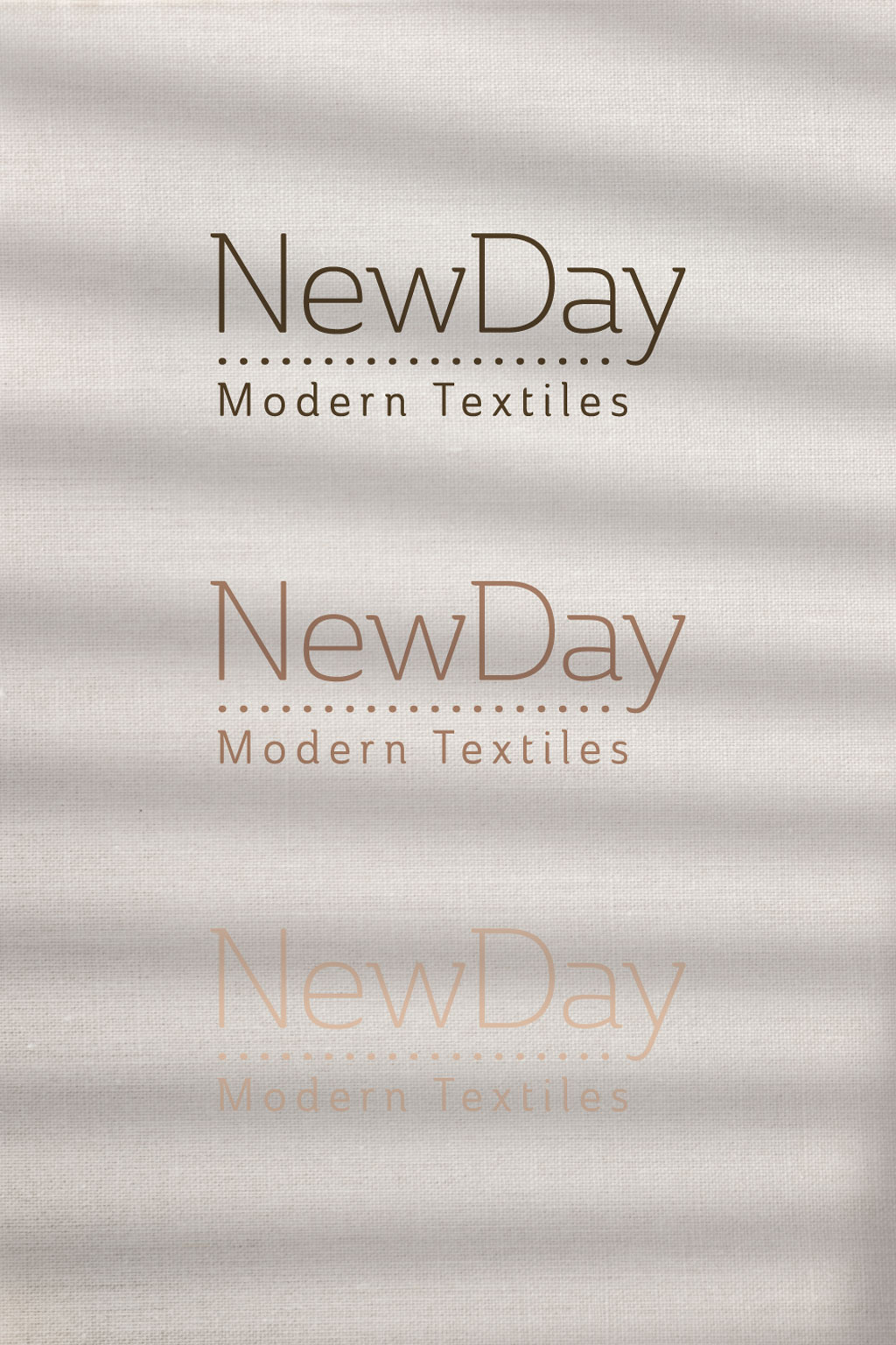 Textil témájú logotípia előre megtervezett dizájnnal, a saját brand neveddel, on-line és nyomtatott felhasználásra, rövid átfutással és kedvező áron